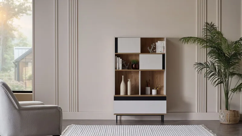 Bellona Gaziantep Denver Dolaplı Kitaplık